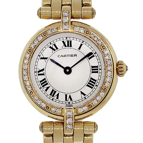 cartier watch women classic|cartier women's watch with diamonds.